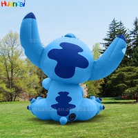 Personaje Inflable de la Película Stitch, Muñeco Inflable Publicitario Personalizado para Decoración de Parques de Atracciones