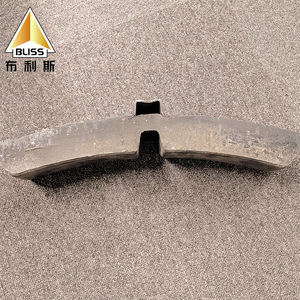 <span class=keywords><strong>Tren</strong></span> de alta velocidad <span class=keywords><strong>barato</strong></span> personalizado Bliss 25130-H piezas de fundición de acero inoxidable precio al por mayor mejores pastillas de freno - Product Image 4