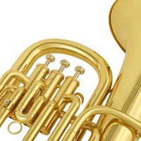 Factory Brass Instruments Bb Euphonium Hug Bugle 28cm Horn 3 Pistons