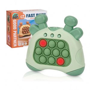 Novel Toys 2025 LED Squeeze Toys 2025 Electronic Popit Quick Push Light up Handheld Game Adhd Toys Popit for Kids - Product Image 3