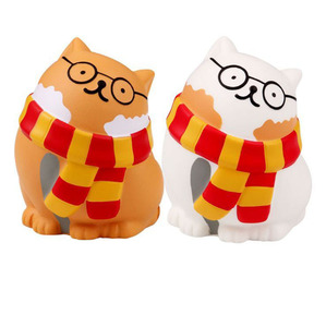 Eco-friendly Custom <b>Cute</b> Kawaii Squishy Polar <b>Bear</b> Toy - Product Image 4