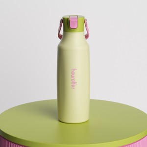 Stainless Steel Tumbler Round Blue Detachable Handle Travel Water Bottle 500Ml - Product Image 3