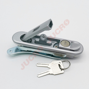 Cerradura de avión con candado de plata mate de nanómetro de para gabinete eléctrico - Product Image 4