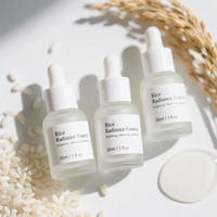 Suero Facial y Corporal Diario de Arroz, Hidratante, Iluminador y Antienvejecimiento con Niacinamida y Ácido Hialurónico