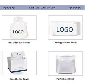 Serviette de visage biosourcée USDA 100%, serviette pour le visage, gant de toilette pour le visage, lingettes sèches démaquillantes - Product Image 3