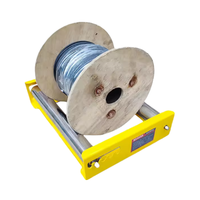 Dérouleur de bobine de câble compact pour accessoires de câblage de bobine de câble compacte, bobine en plastique pour fil