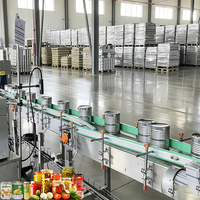 Ligne de production de machines automatiques ENAK pour la fabrication de légumes en conserve (champignons, carottes, concombres) pour usine de transformation