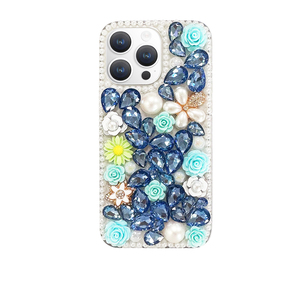 Étui de protection magnétique Kingsoul de luxe pour téléphone, en TPU+PC, avec anneau, motif diamant étincelant et paillettes, pour filles (16 ans et plus) - Product Image 2