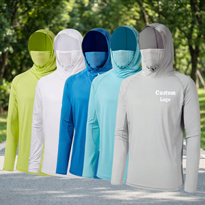 Haut de pêche anti-UV UPF 50 léger et respirant en polyester et nylon, séchage rapide, protection solaire, manches longues, vêtement de sport d'extérieur - Product Image 3