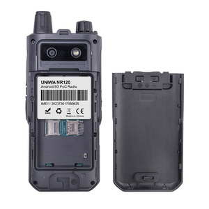 UNIWA-Walkie-talkie NR120 con Android, dispositivo inteligente con GPS, NFC, 5G, Zello PoC, opción satelital de distancia ilimitada, NFC - Product Image 2