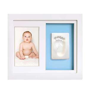 Cadre photo en bois bricolage impression coulée cadre d'impression main et pied bébé nouveau-né pour <span class=keywords><strong>souvenir</strong></span> <span class=keywords><strong>souvenir</strong></span> - Product Image 2