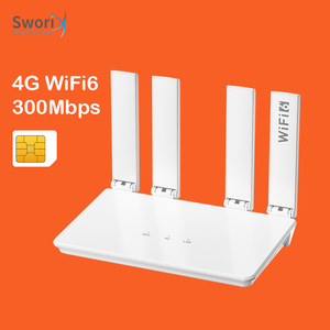Router Inalámbrico 4G Sworix Desbloqueado, Hotspot Móvil, Módem Wifi B1/<span class=keywords><strong>3</strong></span>/5/7/8/20/38/39/40/41 - Product Image 1