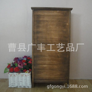 Armoire de rangement créative et minimaliste de style rectangulaire marron Caoxian County, type 013S/4, pour l'organisation de la maison - Product Image 2