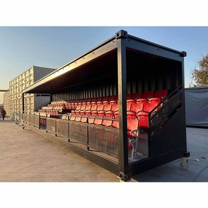 Grada Modular Temporal para Estadios, Contenedor de Gradas para Espectadores de Fútbol de 20 pies con 30 Asientos Plegables para Estadios de Fútbol de Clubes - Product Image 5