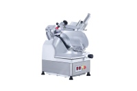 Nouvelle trancheuse à viande commerciale entièrement automatique en acier inoxydable avec lame de 300 mm (12 pouces), capacité de 30 kg/h, épaisseur de coupe de 0 à 6 mm, 220 V