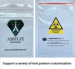 Bolsa de Embalaje de Alimentos de Plástico Transparente con Cierre Hermético, Doypack, con Base y Cierre Ziplock - Product Image 5