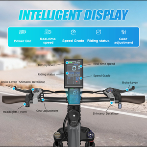 Bicicleta Eléctrica Aairsk XT90 con Motor sin Escobillas de 250W, Suspensión Doble de 26 Pulgadas, Frenos de Disco, Batería de Litio, 21 Velocidades, para Desplazamientos Urbanos y Todoterreno - Product Image 3