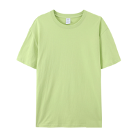 Camiseta Personalizada con Logo Bordado, 100% Algodón, Talla Grande, Manga Corta, Camisa Publicitaria, Impresión en Blanco, Camiseta con Logotipo Personalizable
