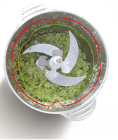 Robot Culinaire Électrique Commercial 2 L pour Ignames, Mixeur et Hachoir à Viande