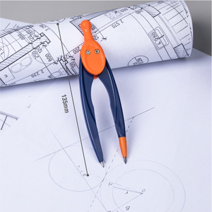 Juego de <span class=keywords><strong>Compás</strong></span> de Matemáticas <span class=keywords><strong>Profesional</strong></span> de Plástico de 9 Piezas a <span class=keywords><strong>Precio</strong></span> Económico para Dibujar Círculos - Product Image 6