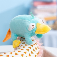 Peluche Mignonne en Forme d'Écrevisse Bleu Doux, Jouet en Tissu Éponge, Idéal pour les Cadeaux de Noël pour Enfants - Vente Chaude