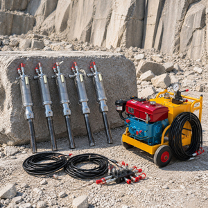 Trituradora de Roca Hidráulica de 800 Toneladas, Máquina Eléctrica Diésel para Partir Piedras para Minería en Canteras y Demolición de Hormigón - Product Image 1