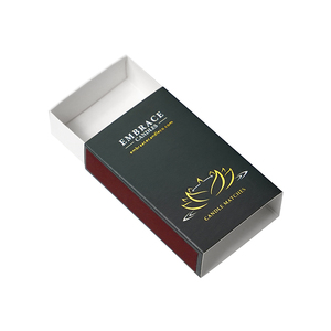 Boîte à cartes personnalisable avec gaufrage, en matériau écologique et recyclable, boîte <span class=keywords><strong>cadeau</strong></span> coulissante pour allumettes, cadeaux et Noël - Product Image 3