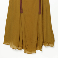 Robe MIDI Chic et Tendance pour Femme PB&ZA Été 2026 – Élégante, Sans Manches, en Mousseline Plissée
