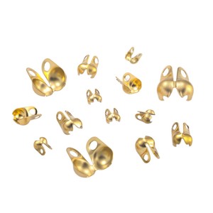 Cierre de mariposa de acero inoxidable para la fabricación de pulseras, accesorio de joyería DIY, hebilla de extremo chapada al vacío AC4804 - Product Image 5