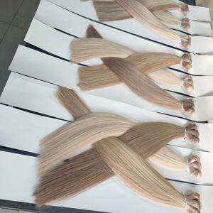 Extensiones de Cabello Humano 100% de Fábrica Directa, Doble Trama, Ondulado y Liso, Cosidas a Máquina, Extensiones de Cabello Ruso Premium - Product Image 4