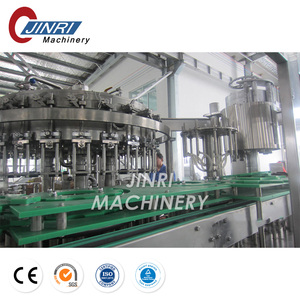 कांच की बोतलों में लुगदी के साथ कार्बोनेटेड फल रस के लिए बोतल भरने उत्पादन लाइन - Product Image 3