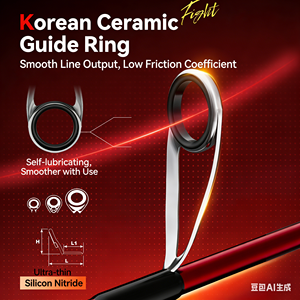 Vente directe d'usine TRY&V <span class=keywords><strong>Canne</strong></span> à pêche spinning haute performance en fibre de carbone anti-friction stable sensible et réactive - Product Image 3