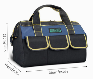 Túi dụng cụ thợ điện đa năng <span class=keywords><strong>1680D</strong></span> dung tích lớn, chống thấm nước và chống mài mòn, chất liệu vải Oxford, hỗ trợ tùy chỉnh OEM - Product Image 5