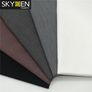 Skygen rayón Spandex de poliéster de color sólido anti-arrugas tejido elástico - Product Image 2