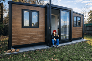 Portable Expandable Container House Modular Tiny Home with Bathroom Kitchen Fast Installation for Camp Office or Living - Product Image 5