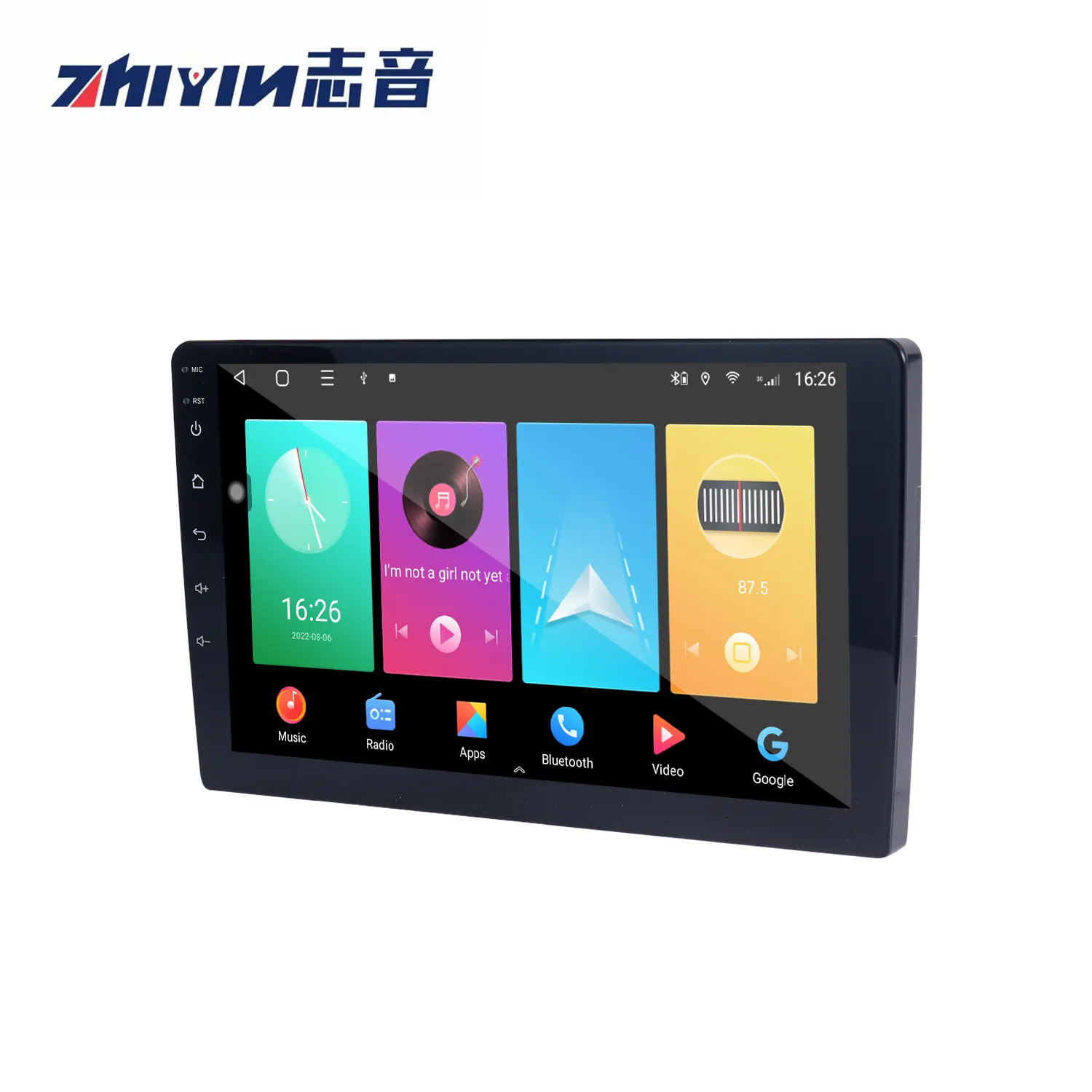 Ts7 Android Universal Car Radio Touch 1+16g Audio Dvd Player 7 Inch 9 Inch 10.1 Inch Car Gps Player