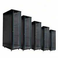 Armoire serveur réseau sur pied 42U de 19 pouces, en acier SPCC 600x600mm/600x800mm/800x1000mm
