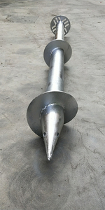 Vis de fondation <span class=keywords><strong>pour</strong></span> maison, fabrication chinoise, pas cher, <span class=keywords><strong>pour</strong></span> maison en <span class=keywords><strong>bois</strong></span> et montage solaire, matériau Q235, finition TiCN - Product Image 3