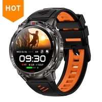 HT53 650mAh Großer Akku Anpassbare GPS Smartwatch für Herren BT-Anruf Outdoor Gesundheits-Tracker OEM/ODM
