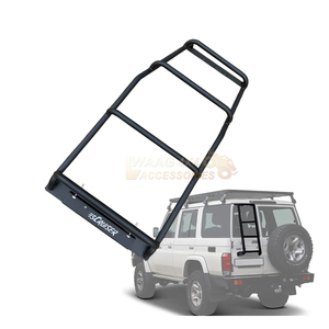 Pour Landcruiser 76 camionnette échelle d'<span class=keywords><strong>escalier</strong></span> arrière hayon échelle accessoire pour camion porte arrière rampes et échelles - Product Image 2