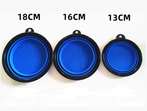 Tazón Plegable de Silicona para Perros, Precio Económico al por Mayor, Personalizado, Moderno, Portátil, para Viajes al Aire Libre - Product Image 3