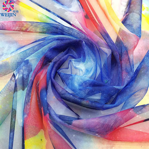 2025 Mới Tùy Chỉnh Nhuộm Dệt Thiết Kế Lụa Satin <span class=keywords><strong>Polyester</strong></span> Spandex Vải Tuyn Lưới In Sợi Dệt Kim Vải Cho May Mặc Đồng Phục Ăn Mặc - Product Image 3