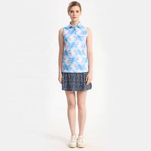 Camiseta Polo Deportiva Informal para Mujer, con Logotipo Personalizado de Marca Privada, Diseño Sublimado en Poliéster y Elastano, Camisetas de Golf para Damas - Product Image 4