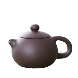 Juego de té de arena púrpura chino con logotipo individual personalizado, conjunto de té portátil de viaje con <span class=keywords><strong>tetera</strong></span> de arcilla púrpura y 4 tazas - Product Image 5