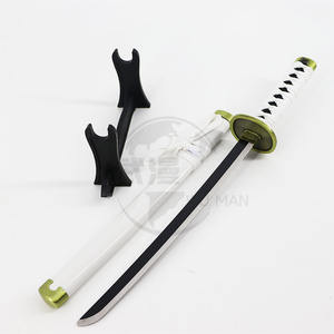 Une pièce Zoro sécurité réaliste japonais <span class=keywords><strong>Ninja</strong></span> armes enfants jouet épée pour accessoires de jeu de rôle - Product Image 4