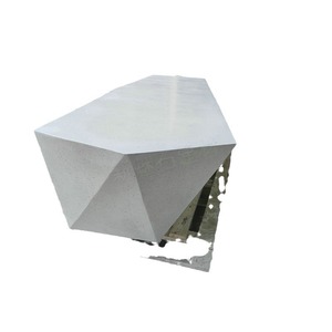 Nuevo Banco de Hormigón Irregular Magic Stone UHPC GRC para Exteriores, Paisajismo, Vestíbulo de Hotel, Estilo Minimalista - Product Image 4
