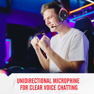 Casque de jeu sans fil NUBWO G07 avec mode double 2.4G + Bluetooth, micro détachable pour PC, PS5, Xbox, Switch et mobile - Product Image 2