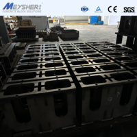 Moule à blocs personnalisé MEYSHER FLEX pour machine à briques Qt4 15 Qt6 15
