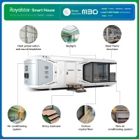 Maison modulaire préfabriquée Royalstar M30, kits de cabanes en bois, maison préfabriquée pour vacances en bord de mer, cabane capsule