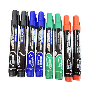 도매 화이트 보드 마커 펜 리필 가능 마커 영구 마커 펜 세트 - Product Image 4